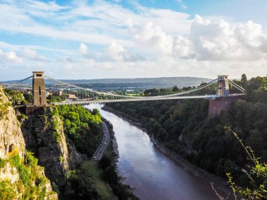 HDR Clifton asma köprü Bristol
