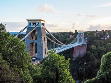 HDR Clifton asma köprü Bristol