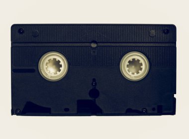 Klasik görünümlü video kaseti