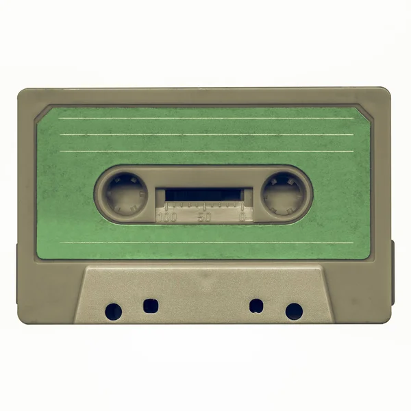 Vintage aussehende Tonbandkassette — Stockfoto