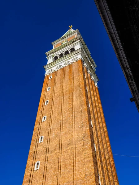 Campanile Świętego Marka w Wenecji Hdr — Zdjęcie stockowe