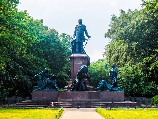 Bismarck-Denkmal in Berlin (hdr)) — Stockfoto