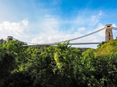 HDR Clifton asma köprü Bristol