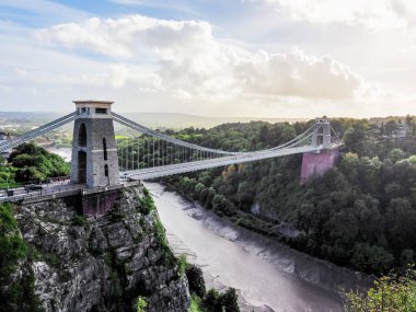 HDR Clifton asma köprü Bristol