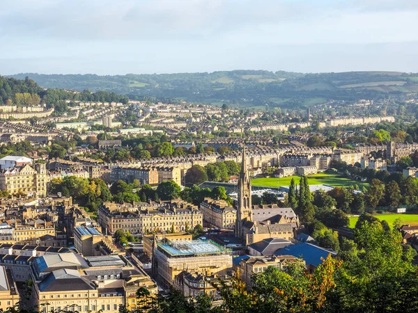 HDR Aerial view of Bath — Stock Photo, Image