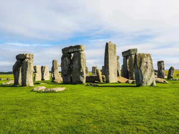 HDR Stonehenge monumento en Amesbury — Foto de Stock