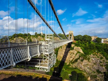 HDR Clifton asma köprü Bristol