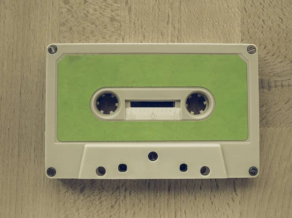 Vintage looking Tape cassette — Stock Photo, Image