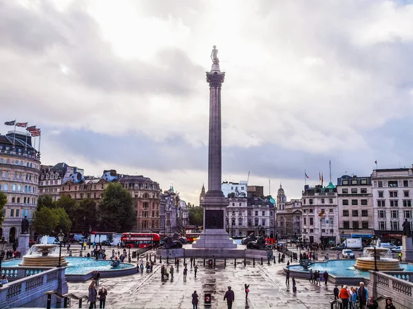 Trafalgar Square London (Hdr) — Stockfoto