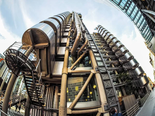 Immeuble Lloyds à Londres (HDR ) — Photo