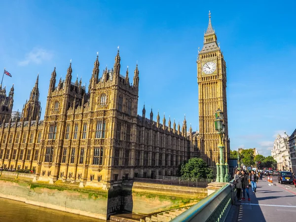 Westminsterský palác v Londýně (Hdr) — Stock fotografie