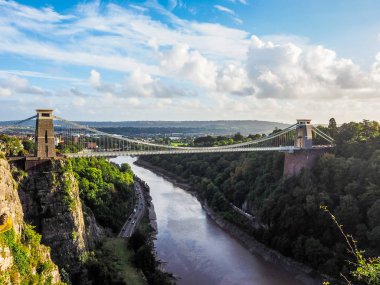 HDR Clifton asma köprü Bristol