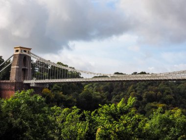 HDR Clifton asma köprü Bristol