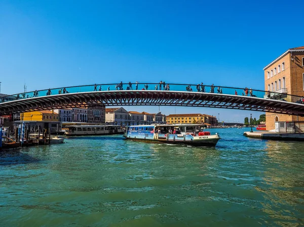 HDR Ponte della Costituzione en Venecia — Foto de Stock