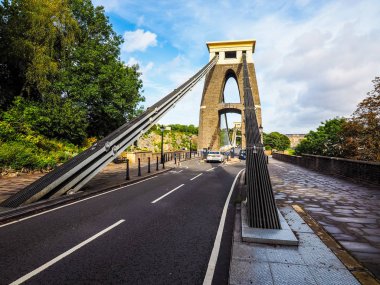 HDR Clifton asma köprü Bristol