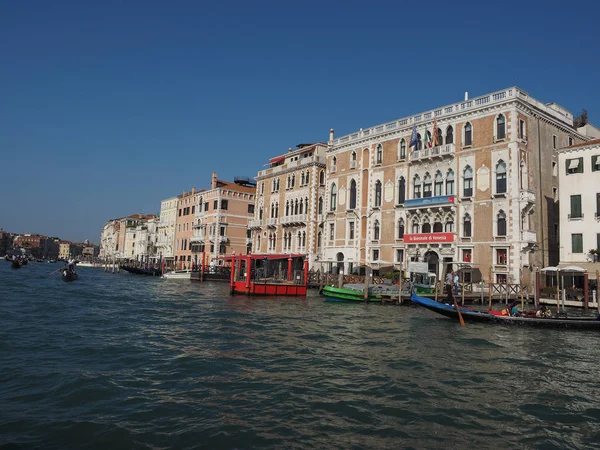 Canal Grande στη Βενετία — Φωτογραφία Αρχείου