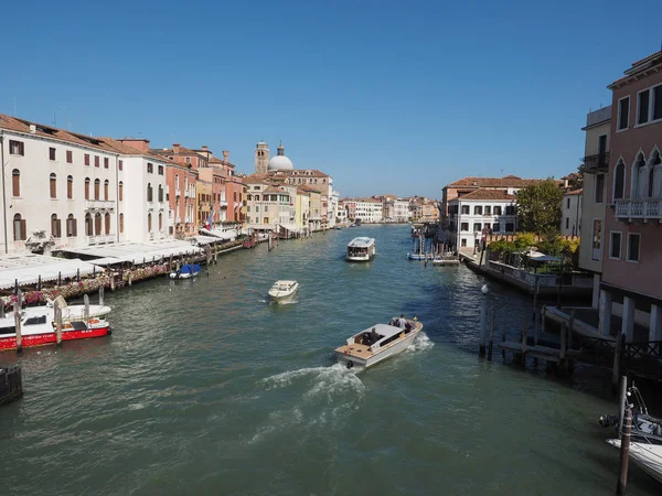 Canal Grande en Venecia — Foto de Stock