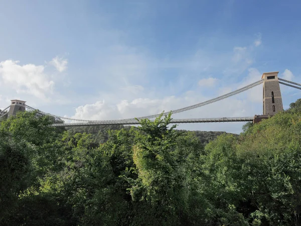 Clifton Suspension Bridge v Bristolu — Stock fotografie