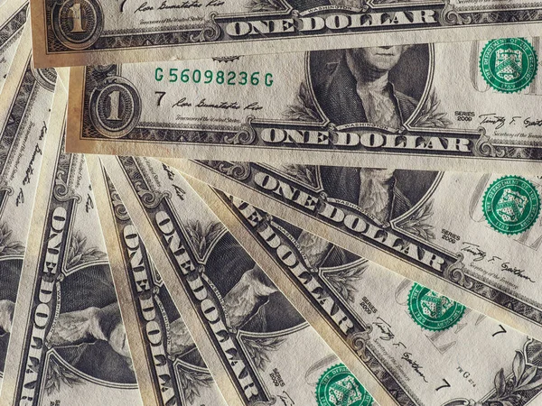 Dollar (Usd) anteckningar, Förenta staterna (Usa) — Stockfoto