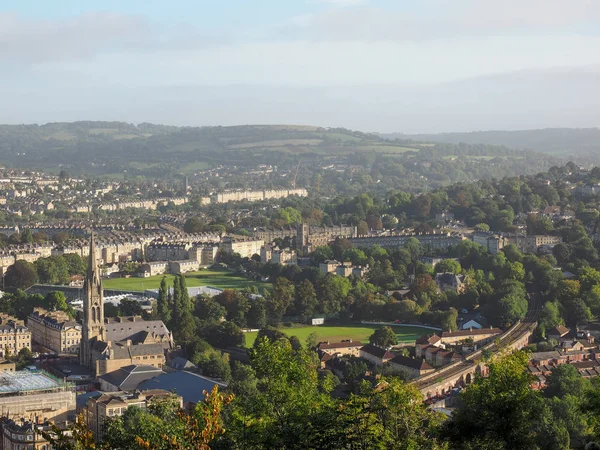Aerial view of Bath Royalty Free Stock Images