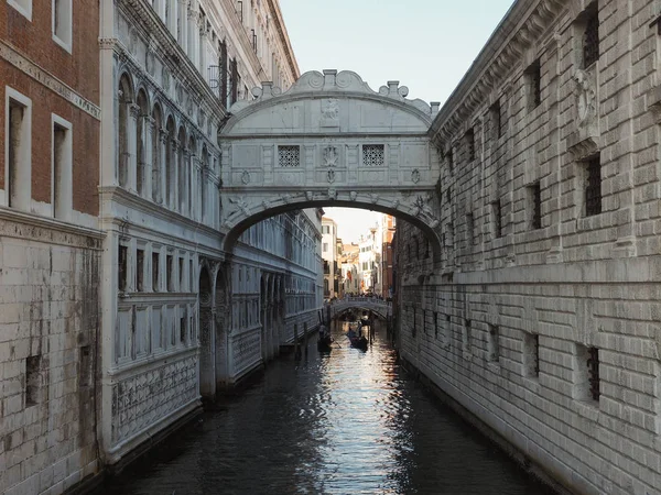 Seufzerbrücke in Venedig — Stockfoto