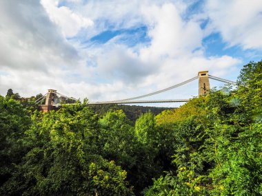 HDR Clifton asma köprü Bristol