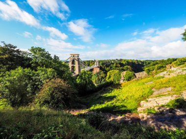 HDR Clifton asma köprü Bristol
