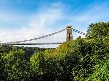 HDR Clifton asma köprü Bristol