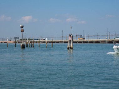 Venedik 'teki Ponte Liberta Köprüsü