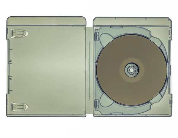 Выделенный винтажный диск Bluray — стоковое фото