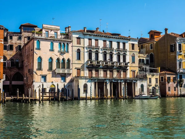 Canal Grande en Venecia HDR — Foto de Stock