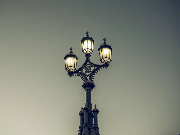 Vintage looking Street lamp — Stock Photo, Image