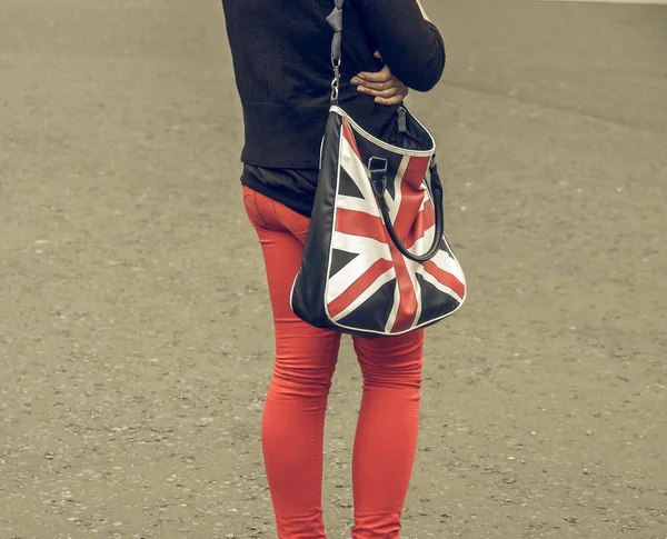 Vintage looking UK Flag — Stock Photo, Image