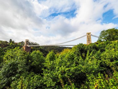 HDR Clifton asma köprü Bristol
