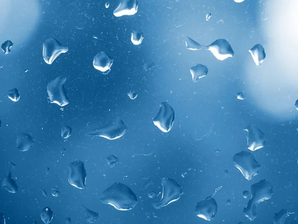 Gotas de agua de lluvia —  Fotos de Stock