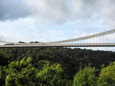 HDR Clifton asma köprü Bristol
