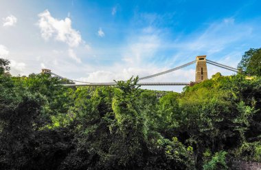HDR Clifton asma köprü Bristol