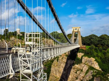 HDR Clifton asma köprü Bristol
