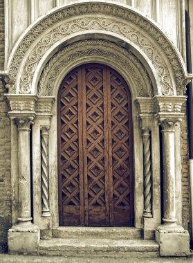 Resmi bakarak vintage