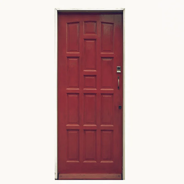 Vintage looking British door — Stock Photo, Image