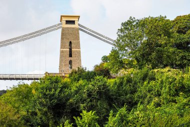 HDR Clifton asma köprü Bristol
