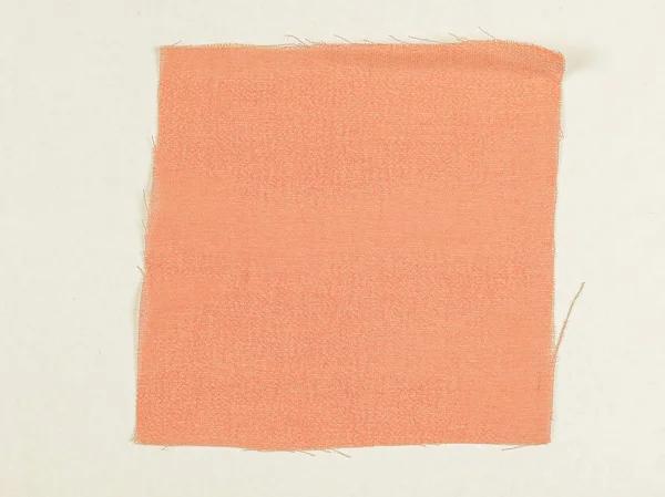 Вінтажний вигляд Помаранчева тканина зразок — стокове фото