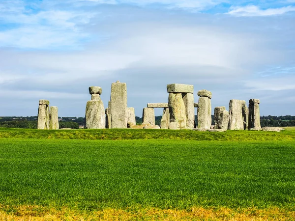 Monumento HDR Stonehenge em Amesbury — Fotografia de Stock