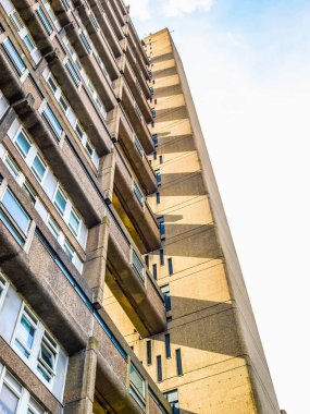 Trellick Kulesi Londra (Hdr)