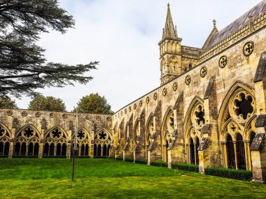 Salisbury katedralde HDR Salisbury