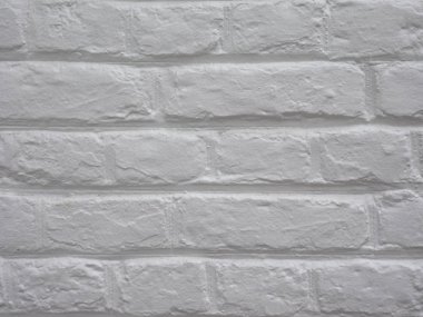Beyaz tuğla duvar arkaplanı