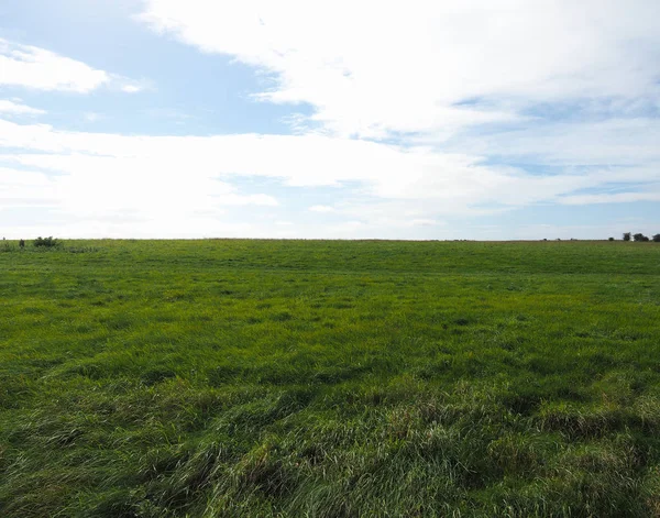 English country panorama in Salisbury — Stock Photo, Image