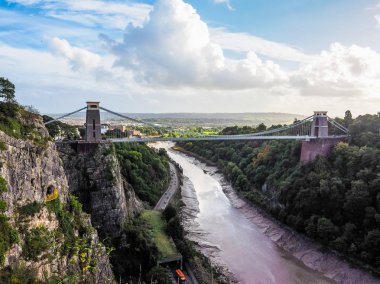 HDR Clifton asma köprü Bristol