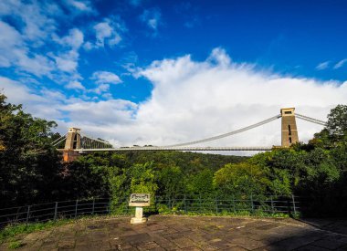 HDR Clifton asma köprü Bristol