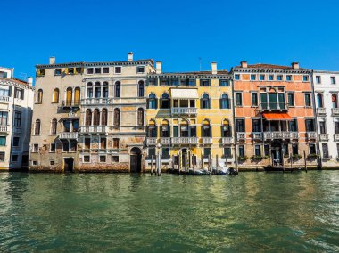 Canal Grande Venedik HDR